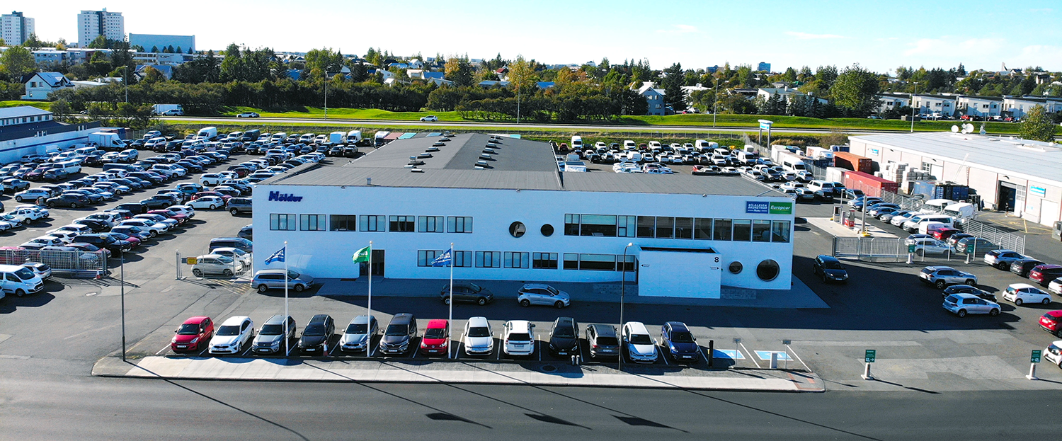 Holdur car rental station at Skútuvogur 8 Reykjavik Iceland