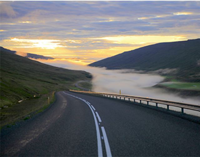 Driving on route 1 in Iceland can be a wonderful experience