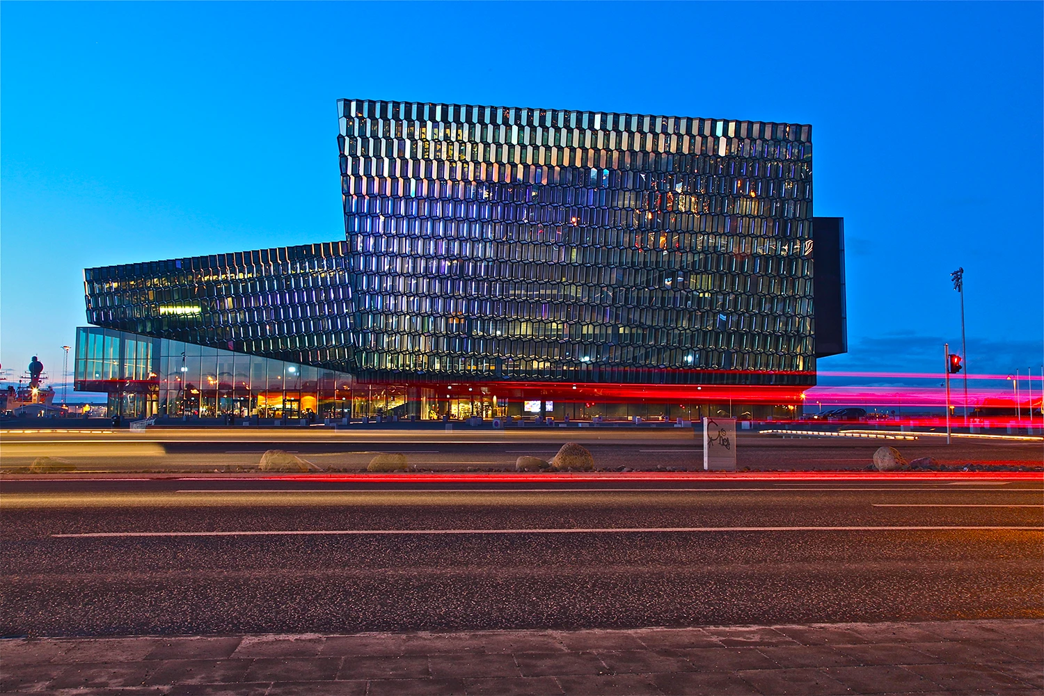 Harpa cultural house Reykjavik