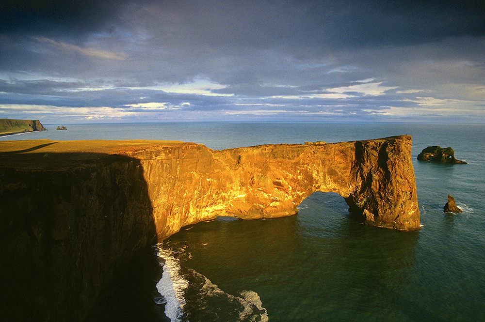 Dyrholey by Iceland south coast