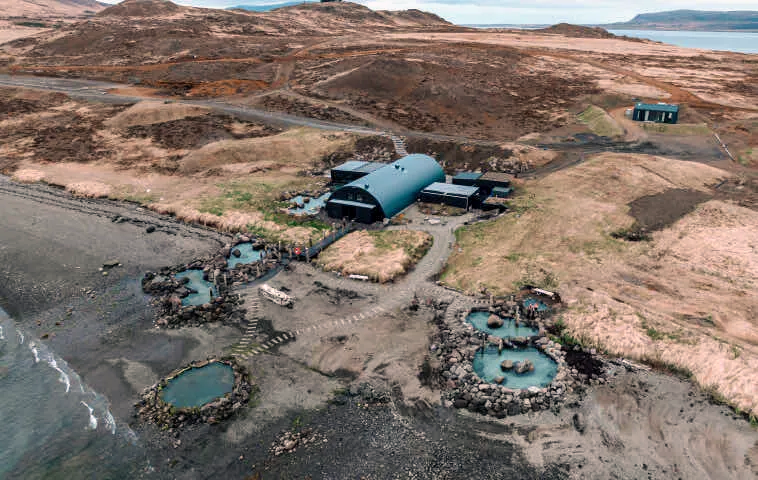 Hvammsvík hot springs