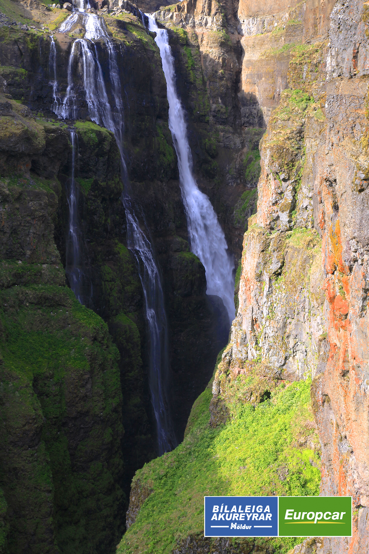 Waterfall Iceland West