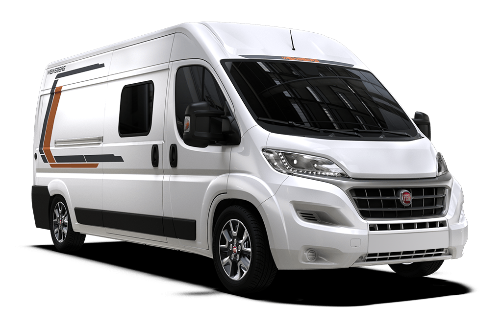 Motorhome camping van ideal for two travellers